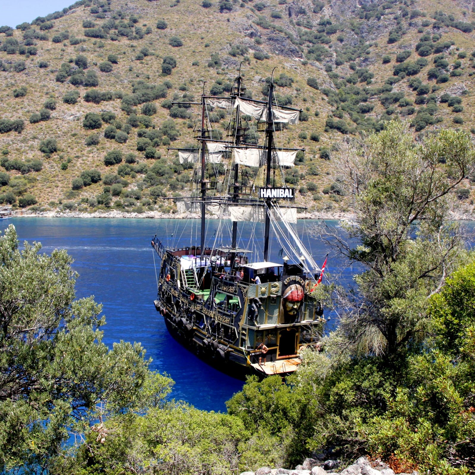 Oludeniz Butterfly Valley Boat Tour with Pirate Boat