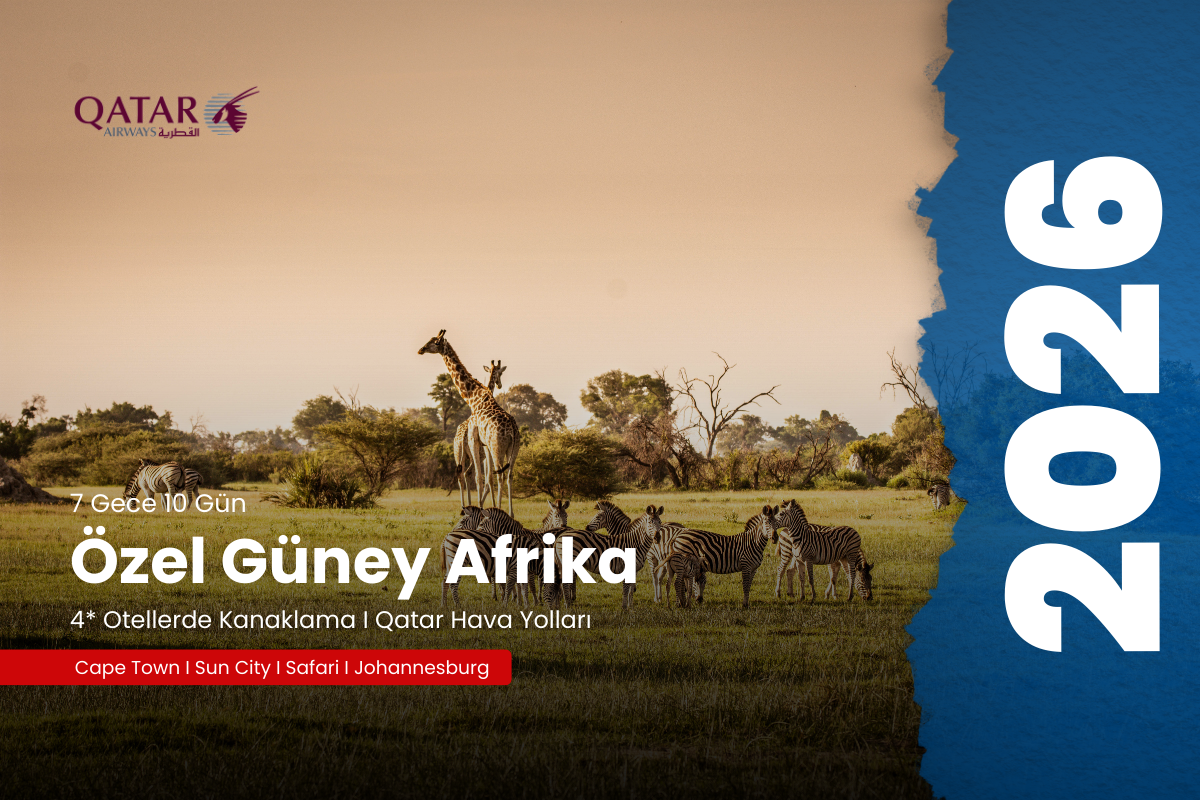 ÖZEL GÜNEY AFRİKA QR-10GÜN 2026