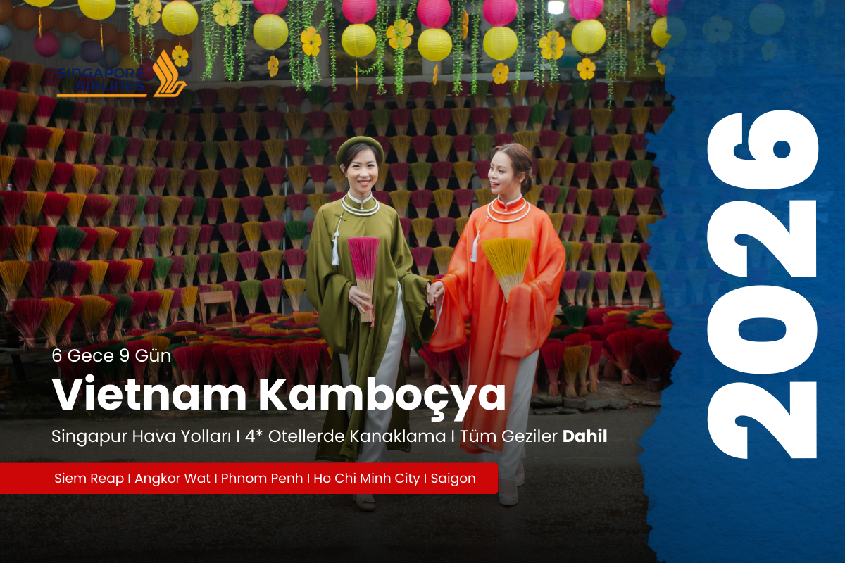 VIETNAM KAMBOÇYA-9GÜN -SQ 2026