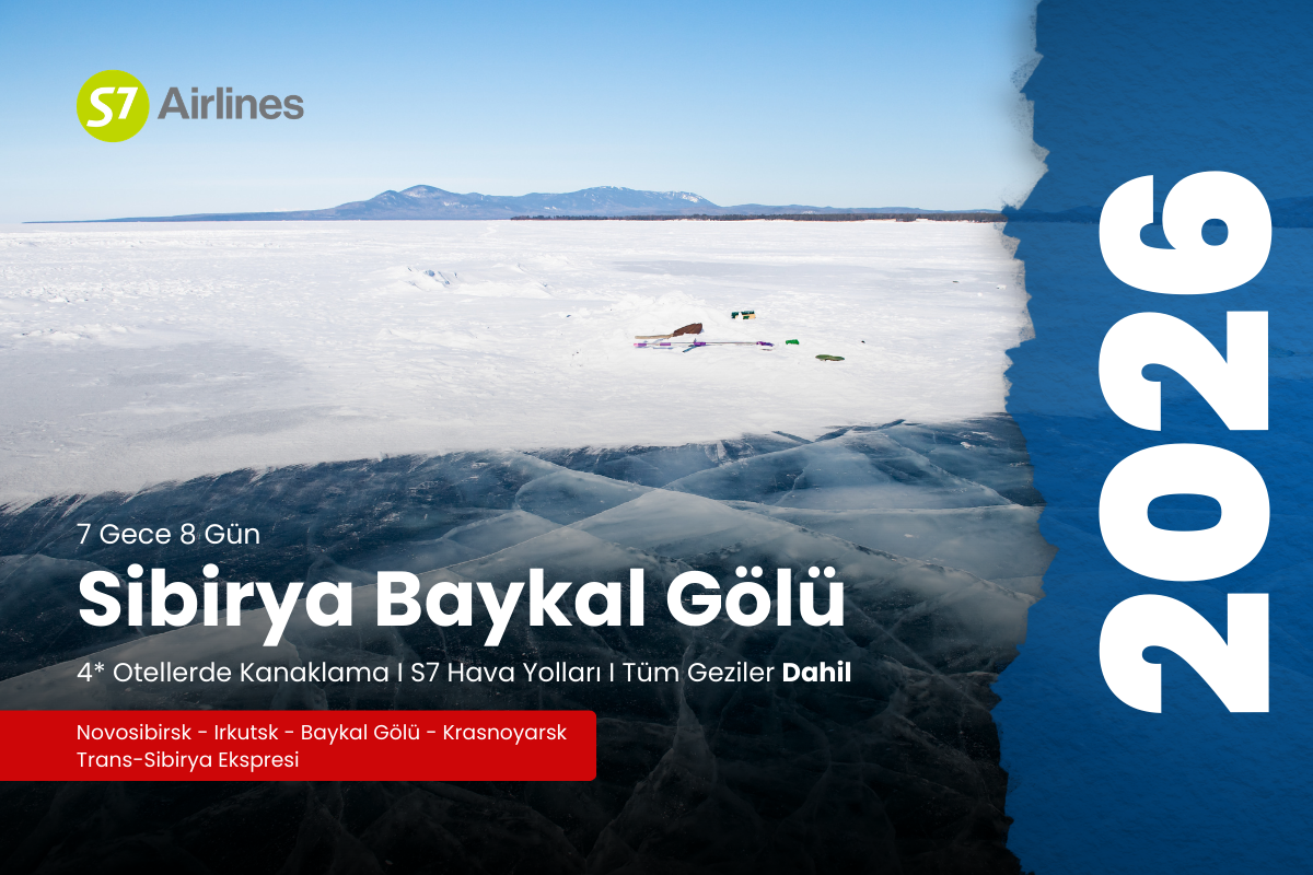 Sibirya Baykal Gölü Turu 8Gün - 2026