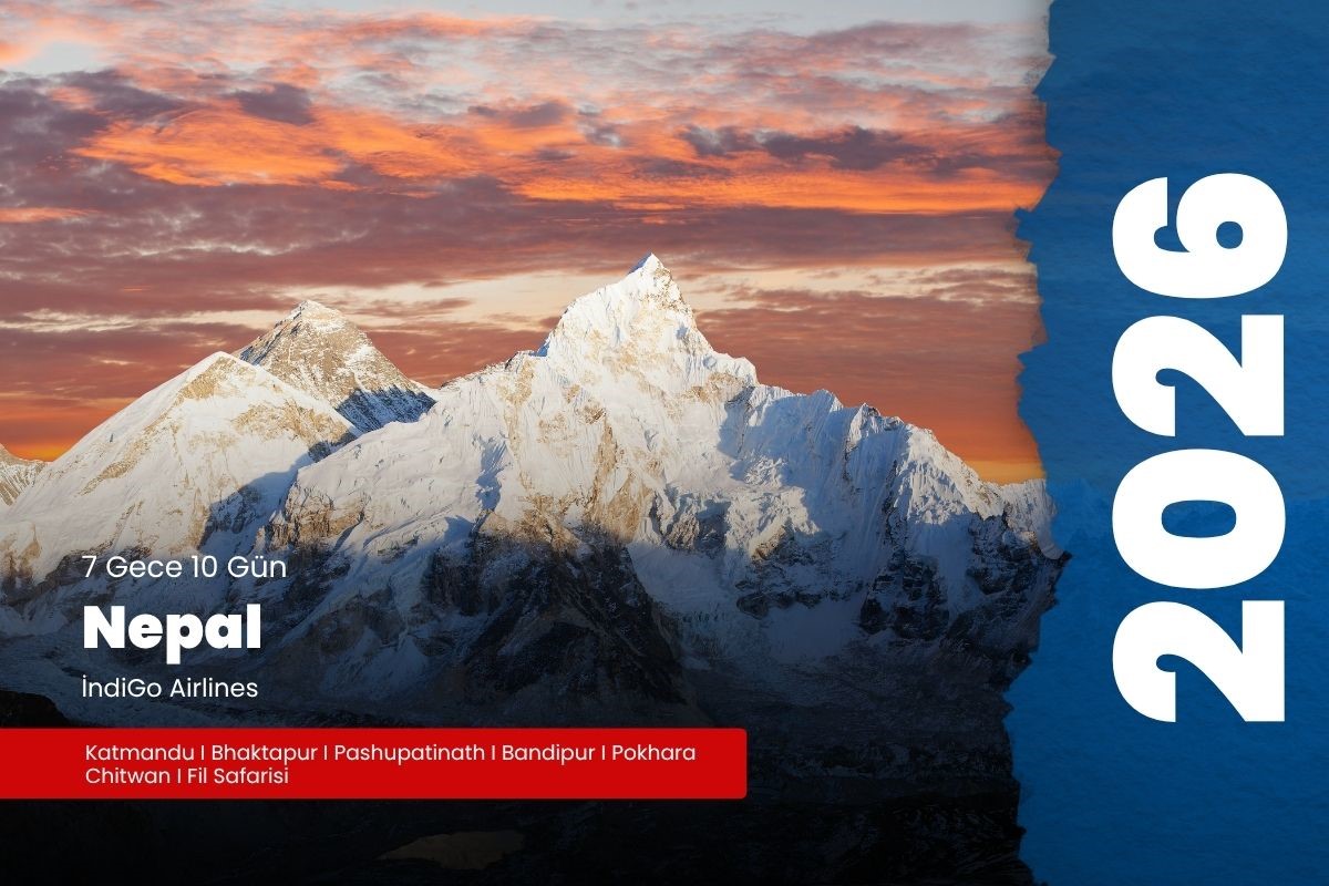 NEPAL TURU – HİMALAYALAR - INDIGO 2026
