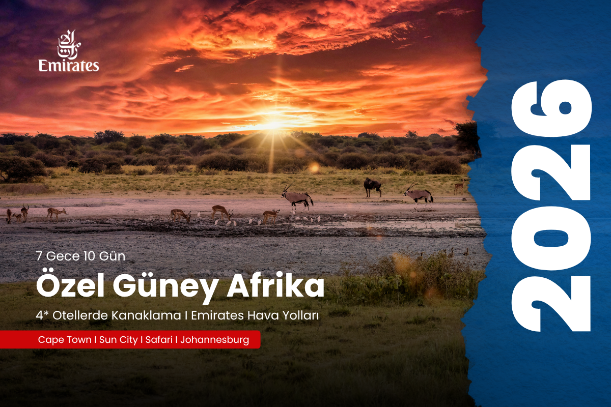 ÖZEL GÜNEY AFRİKA EK-10GÜN 2026