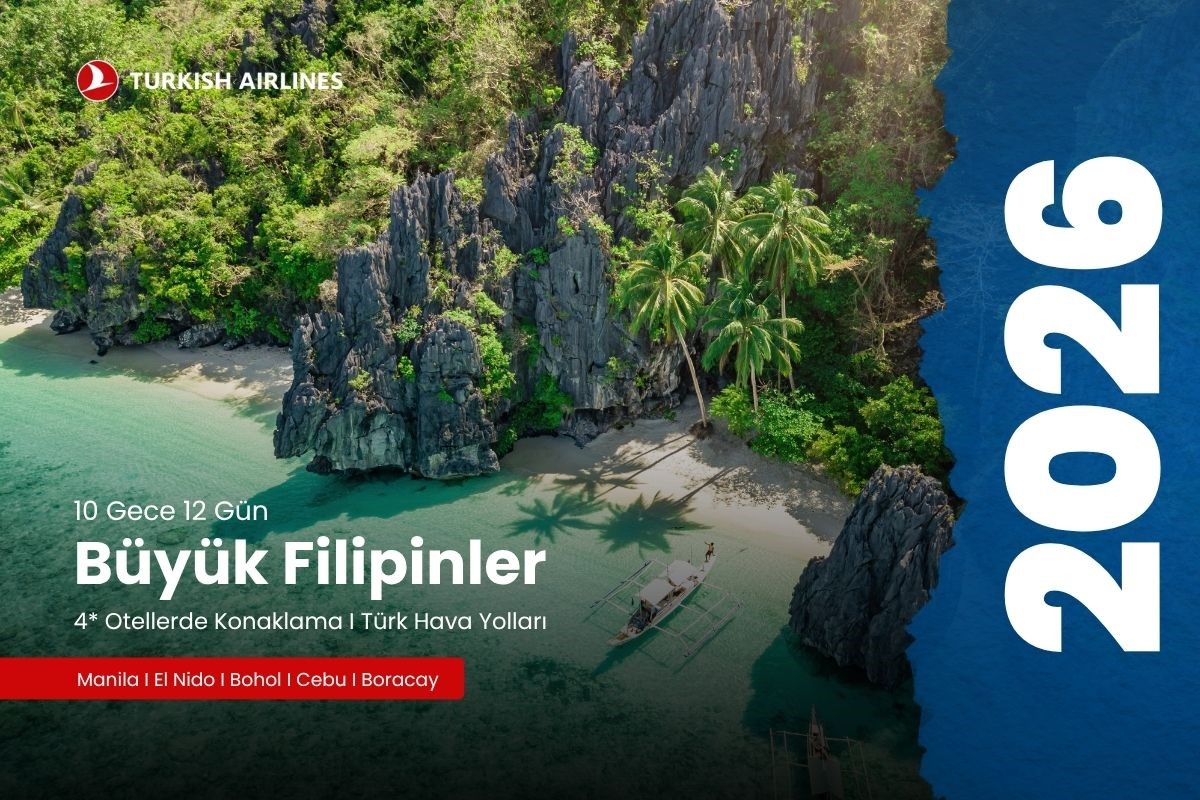 Büyük Filipinler Turu 13Gün -THY- 2026