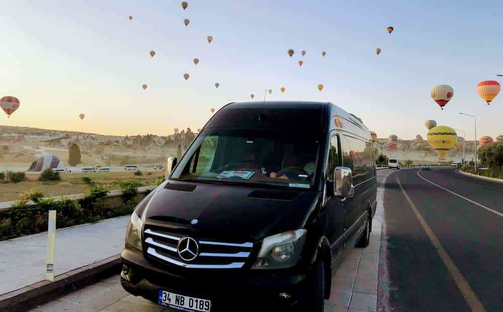 İstanbul'dan Kapadokya şoförlü araç kiralama