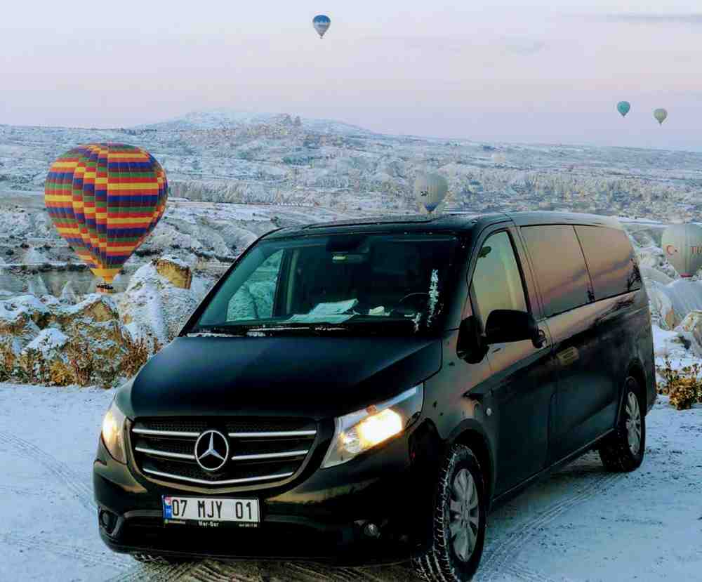 Kapadokya şoförlü araç kiralama