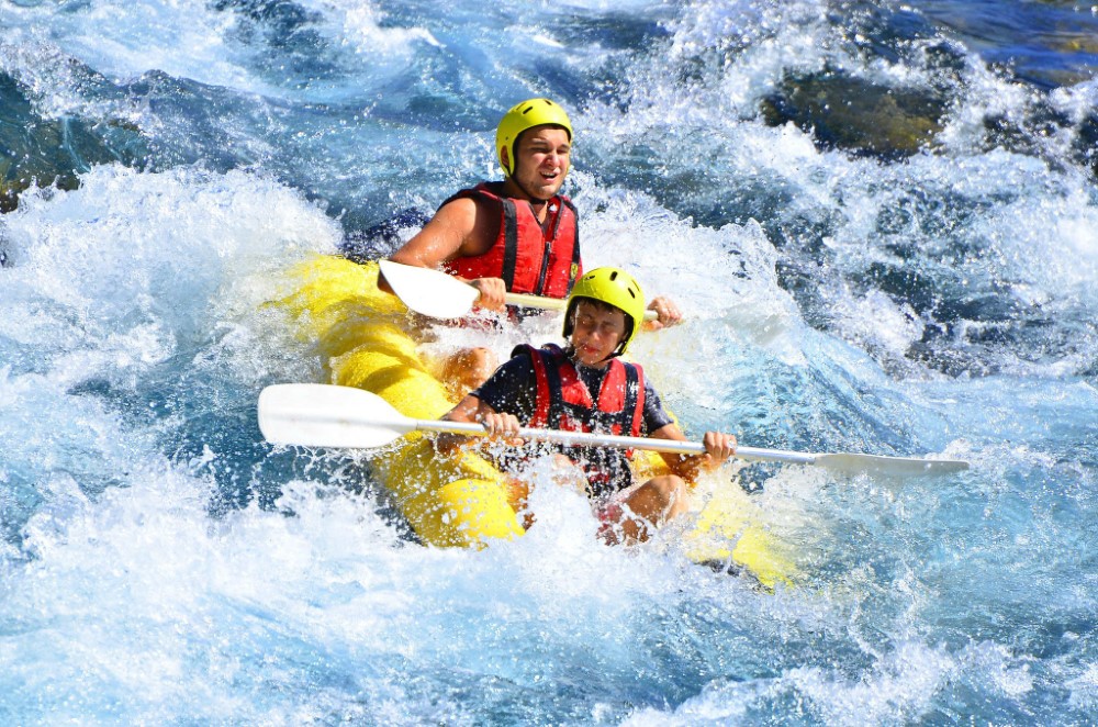 White Water Rafting at Koprulu Canyon