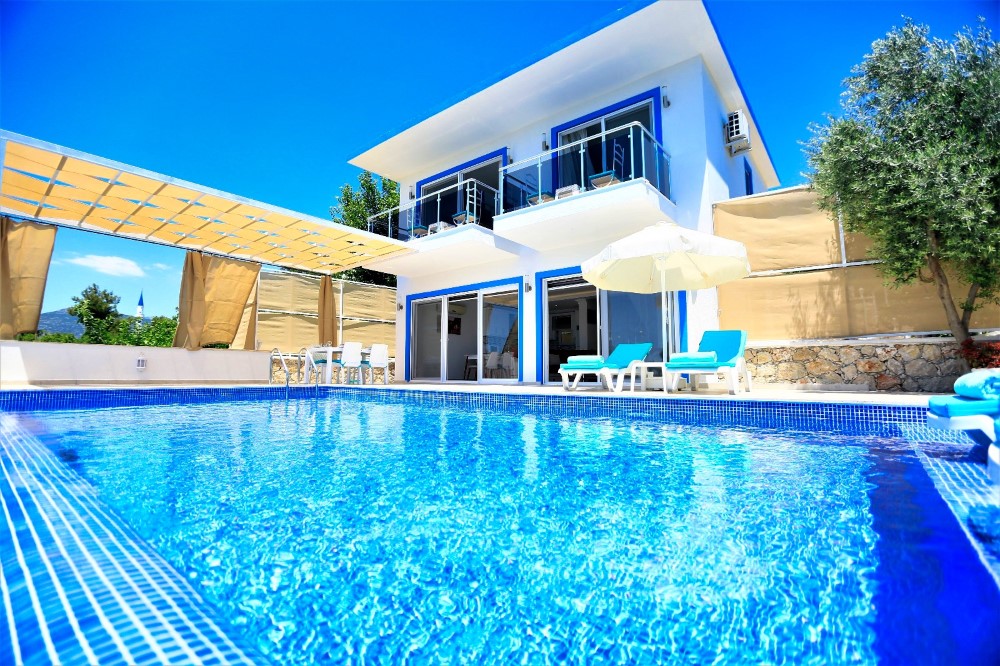 Kalkan�da özel havuzlu kiralık villa